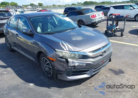 2016 Honda Civic Lx из США, поврежденный, VIN 19XFC2F56GE034302